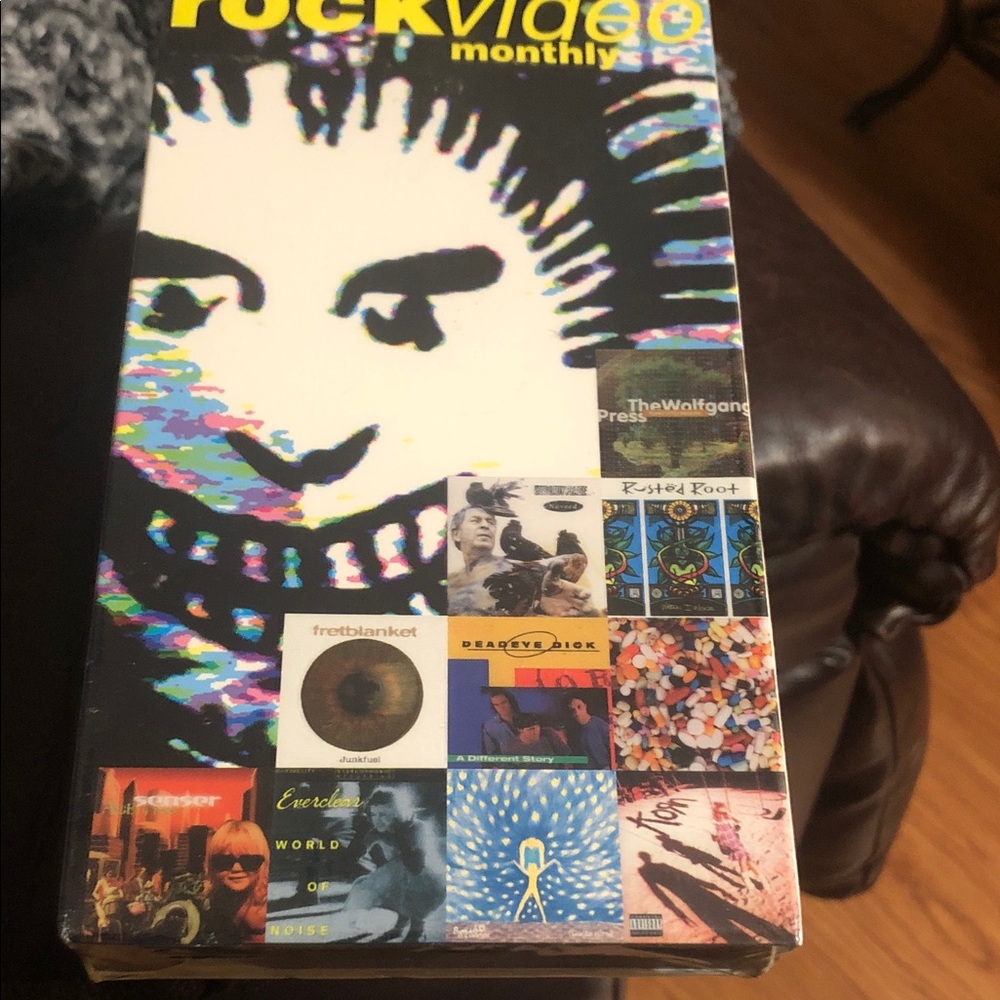 Rock Video Monthly VHS - Multi-Color